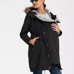 Seraphine 3 in 1 Winter Jacket (Olive Green)